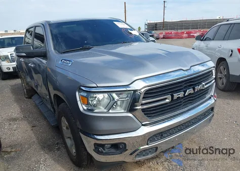 2021 Ram 1500 Big Horn 4X2 5'7 Box from USA, damaged, VIN 1C6RREFT7MN711593